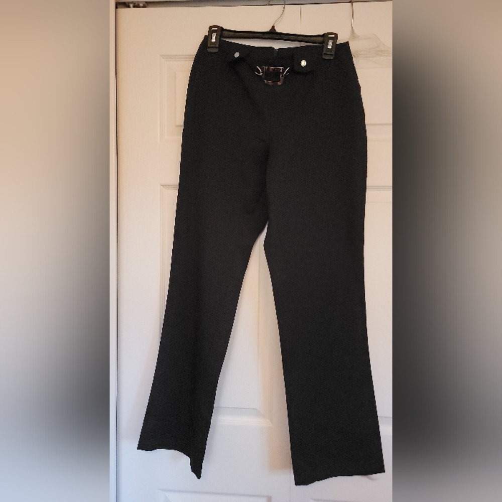 Versatile Black Stretch Pants - image 1